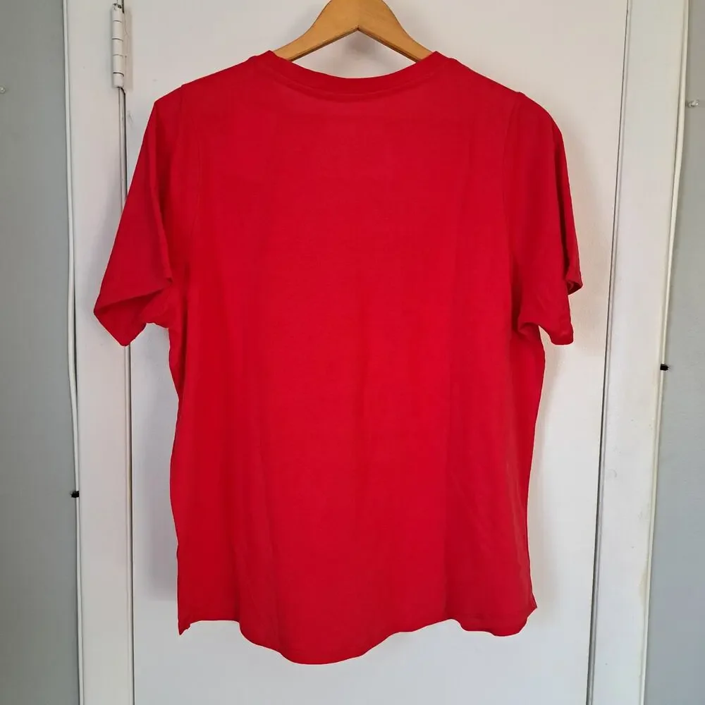 Women's Home Alone Merry Christmas Ya Filthy Animal Graphic Tee Size 0X NWT - Picture 2 of 3